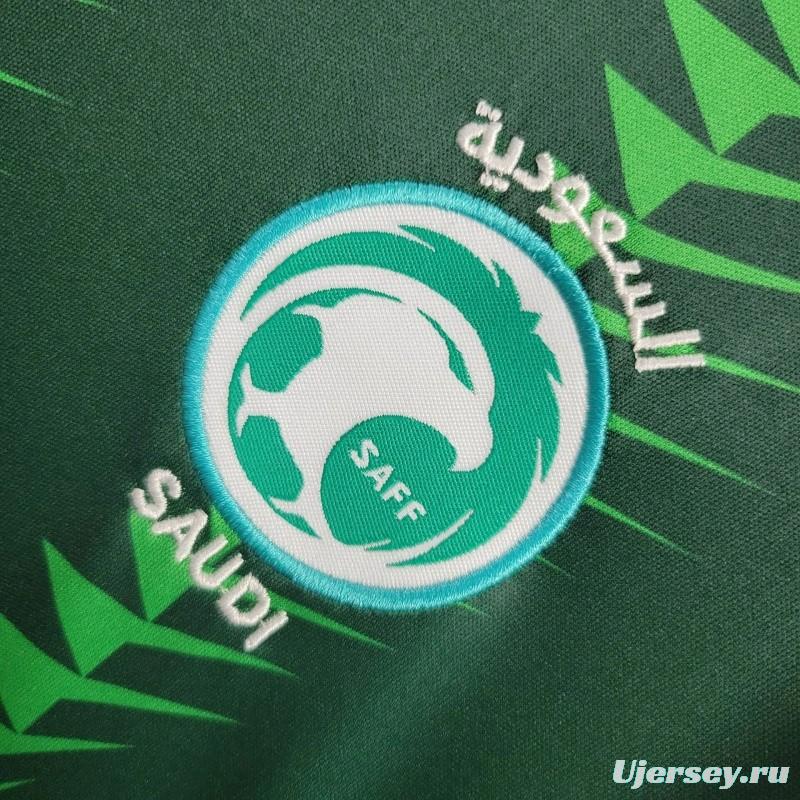 2024 Kids Saudi Arabia Home Jersey