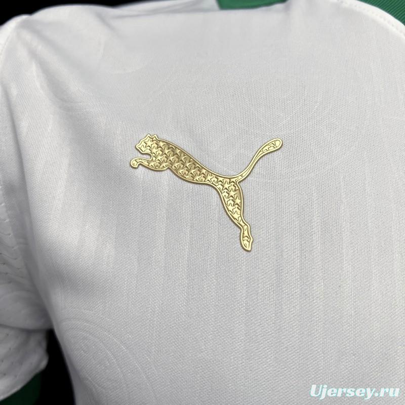 Player Version 24/25 Palmeiras Away White Jersey