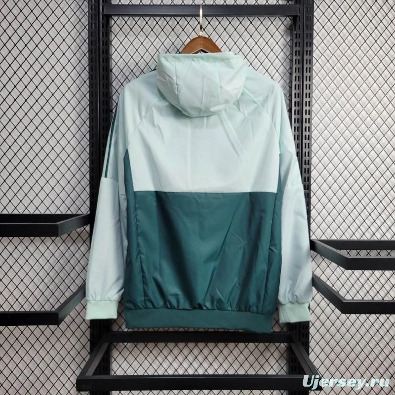 24/25 Arsenal Green Windbreaker