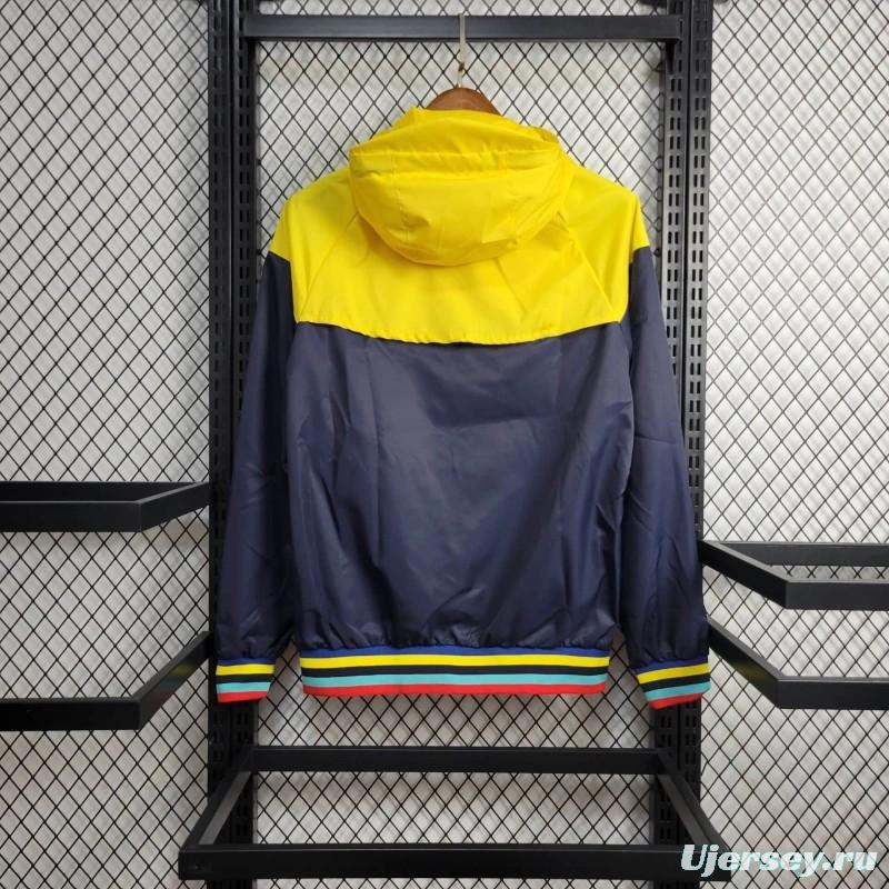 24/25 Chelsea  Navy/Yellow Windbreaker