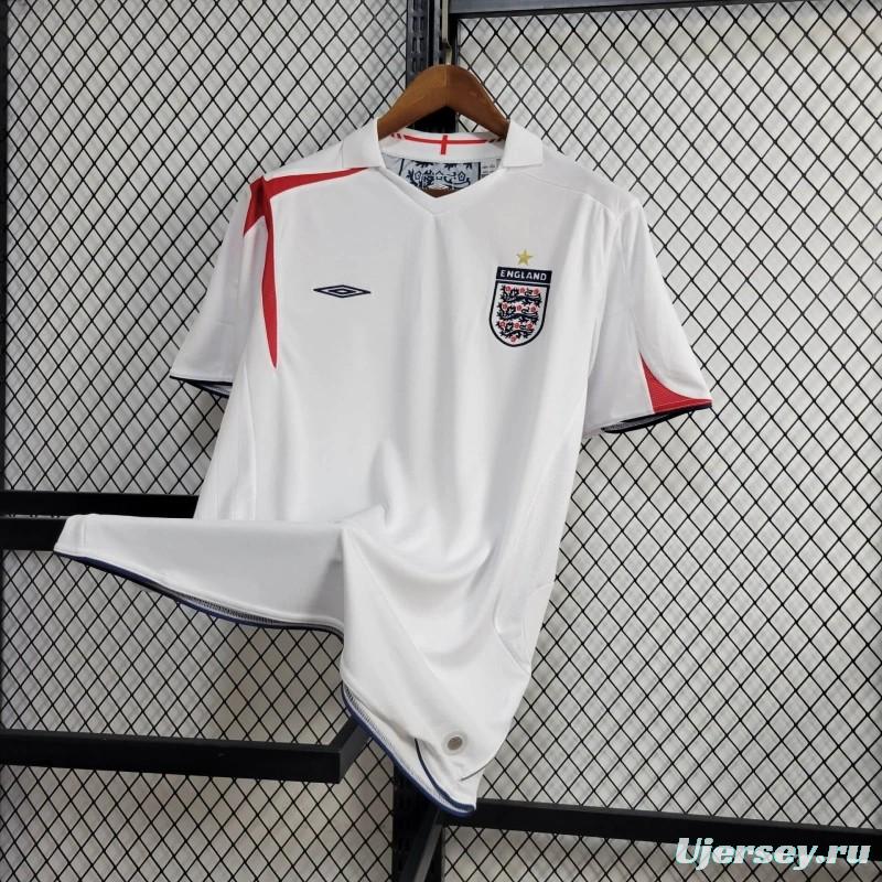 Retro 2006 England Home Jersey