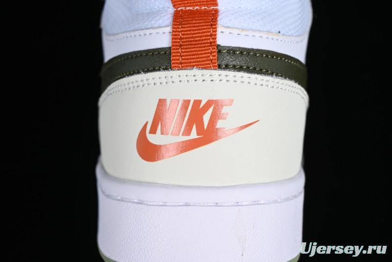 Nike Court Borough Mid Wear-Resistant Mid-Top Casual Sneakers