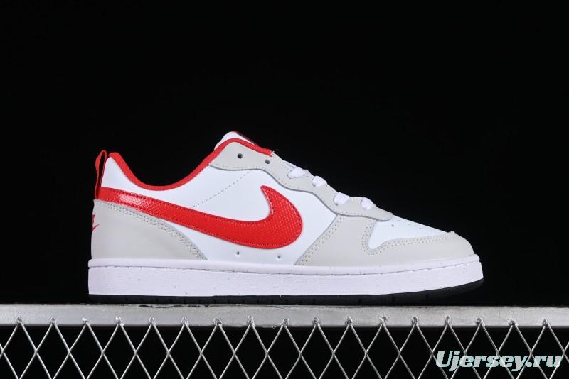Nike Court Borough Low 2 Casual Campus Sneakers with Retro Basketball Design - FZ5525-161