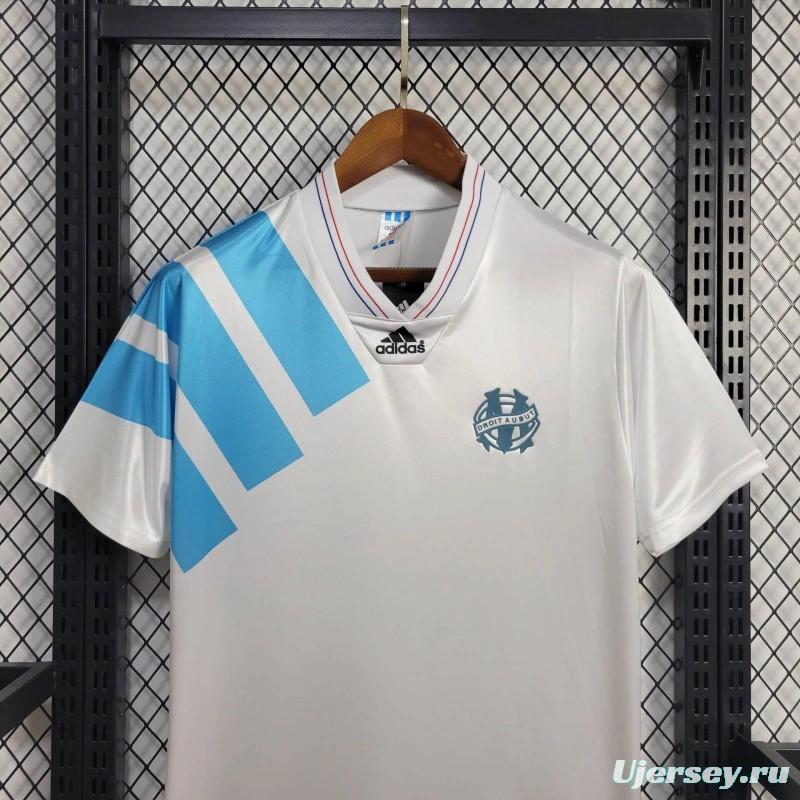 Retro 92/93 Olympique Marseille Home Jersey