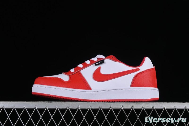 Nike Ebernon Low Premium Black White Low-Top Versatile Breathable Casual Sneakers - AQ1774-101