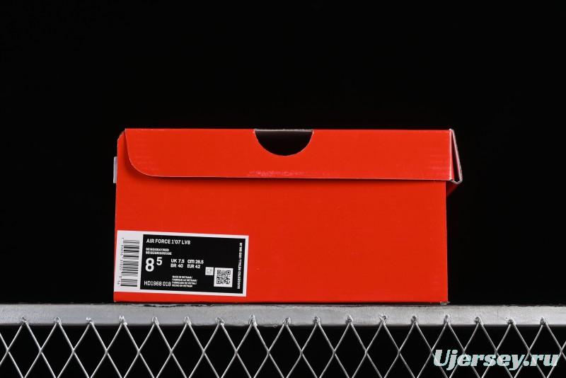 Supreme x Nike Air Force 1 '07 Low Beige Grey Casual Skate Shoes - HD1968-018