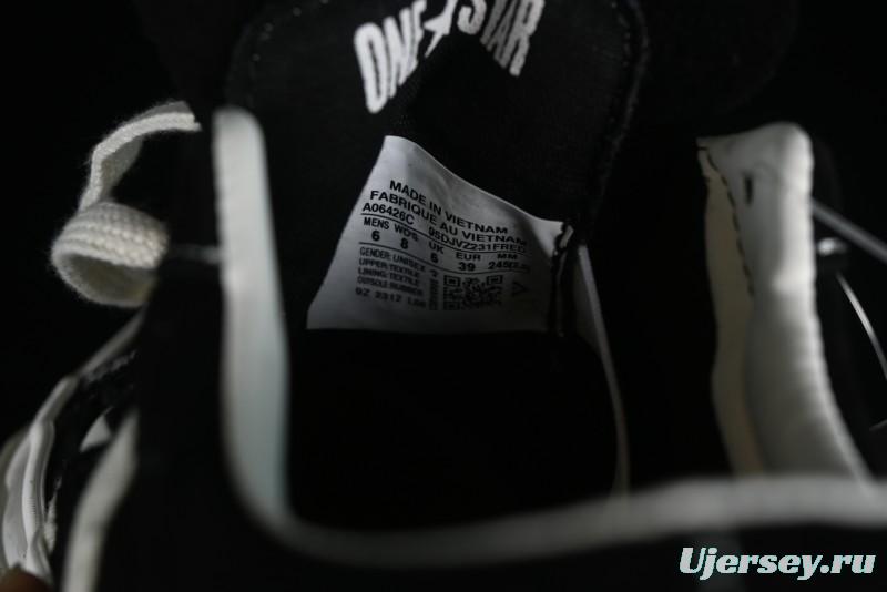 Converse One Star Academy Pro Classic Black & White One Star Retro Casual Skate Shoes - A06426C