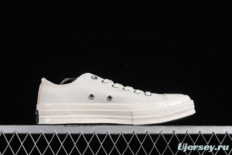 Converse Chuck 1970s Original Cream White Low-Top Casual Canvas Shoes - 151230C