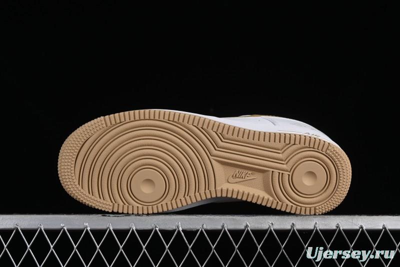 Nike Nocta x Nike Air Force 1 '07 Low "Certified Lover Boy" Khaki Classic Low-Top Casual Sneakers - LO1718-051