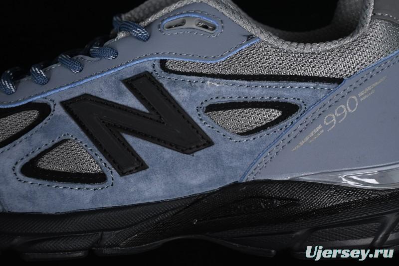 New Balance 990 Series Premium USA-Made Retro Running Shoes with Carbon Midsole - U990BB4