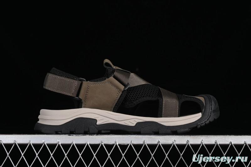 Ecco Offroad Series 2024 Summer New Casual Men's Sandals with Soft Leather Upper and Mesh - 63131501002