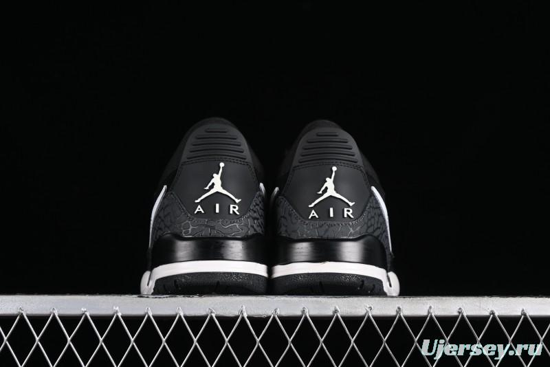 Nike Air Jordan Legacy AJ312 Low Top Sneakers with Velcro Strap Triple Fusion Design - CD7069-001