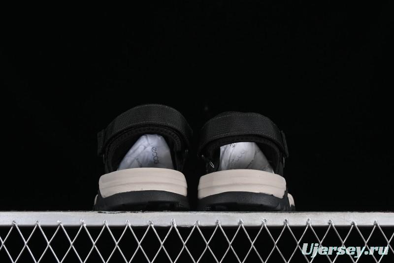 ECCO Offroad Series 2024 Summer Men's Casual Sandals with Soft Leather Upper and Mesh Panels - 63131501001