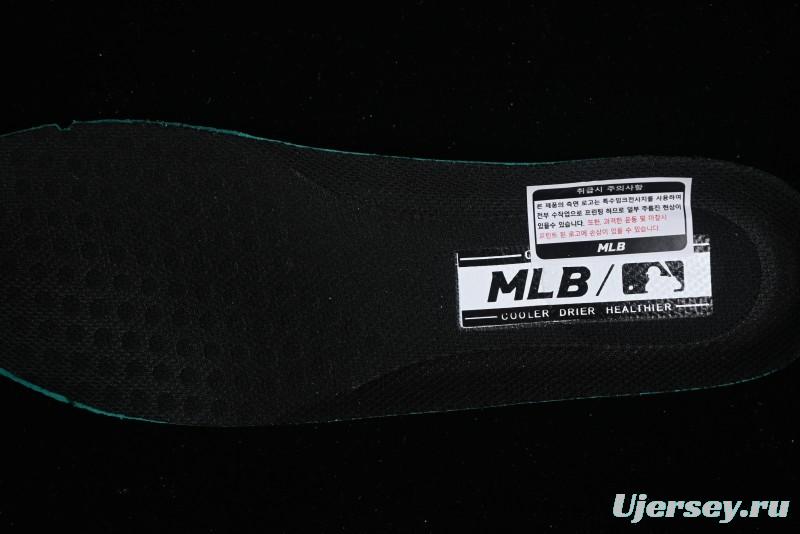 New York Yankees Chunky Liner Basic Thick Sole Platform Sneakers with 6cm Height Increase - 3ASXCA12N50WHS