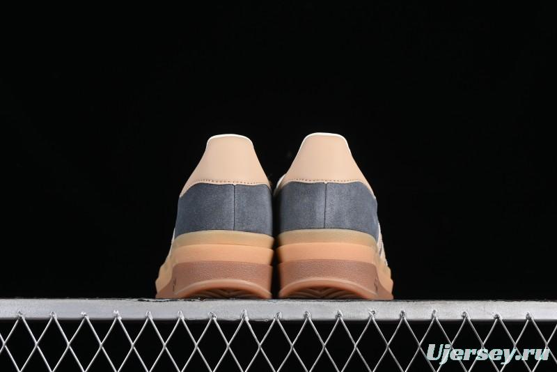 Adidas Originals Gazelle Bold IE0428 Low-Top Sneakers with Thick Sole for Casual Wear Anti-Slip and Durable - IE0428