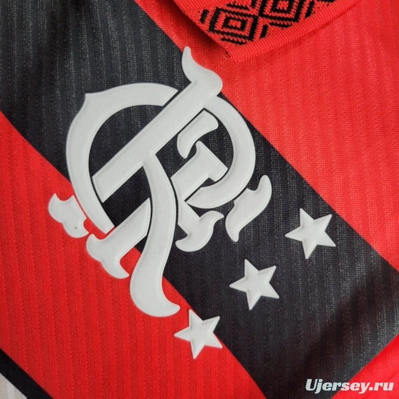 Retro 94/95 Flamengo Home Long Sleeve Jersey