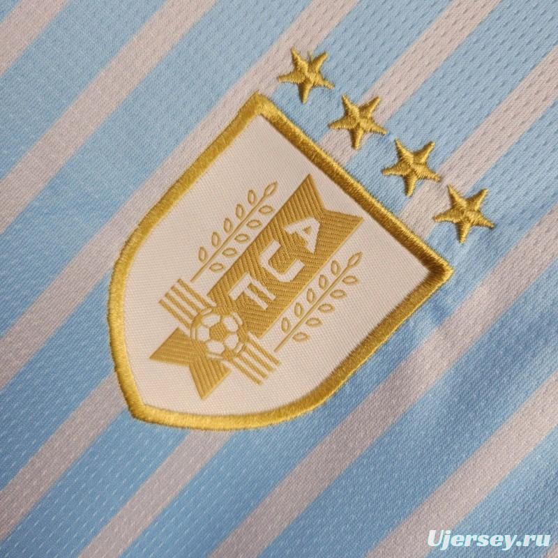 2024 KIDS Uruguay Home Jersey