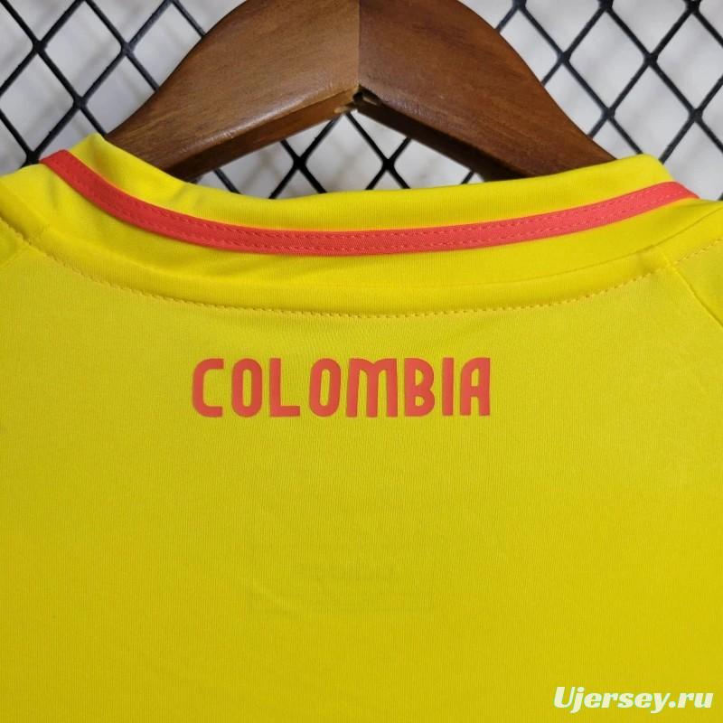 2024 Women Colombia Home Jersey