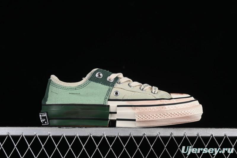 Feng Chen Wang Converse Chuck 70 Low Unisex Deconstructed Canvas Sneakers - A07636C