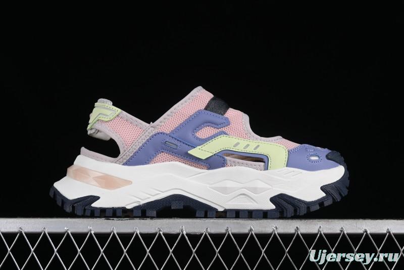 Fila Fusion Thick Sole Hard Candy Sandals - T12W421403FRB