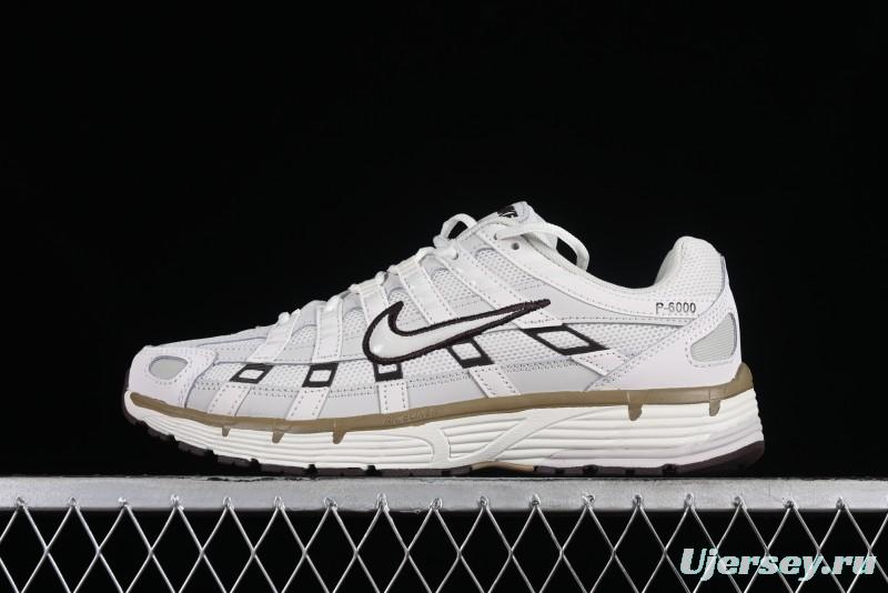 Nike P-6000 Retro Casual Sport Dad Shoes with Layered Design and Lightweight Body - HF0728-201