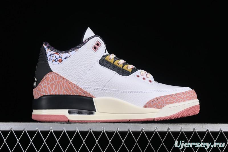 Air Jordan 3 GS "Red Stardust"