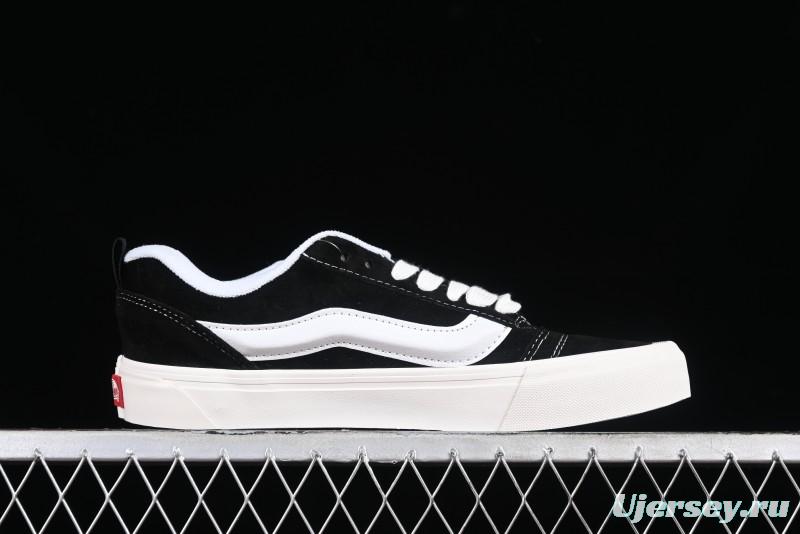 Vans Classics Knu Skool Retro Skate Shoes with Chunky Silhouette - VN0009QCBF2