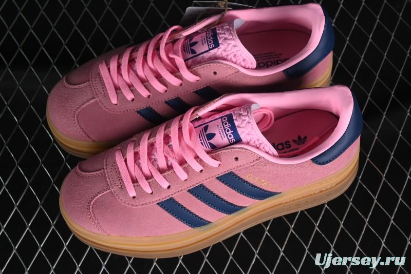 Adidas Originals Gazelle Bold H06122 Low-Top Sneakers with Thick Sole for Casual Wear, Slip-Resistant and Durable