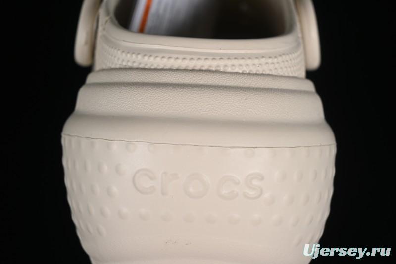 Crocs Classic Clog Snow House Retro Beach Clogs with Adjustable Heel Strap - B.D4