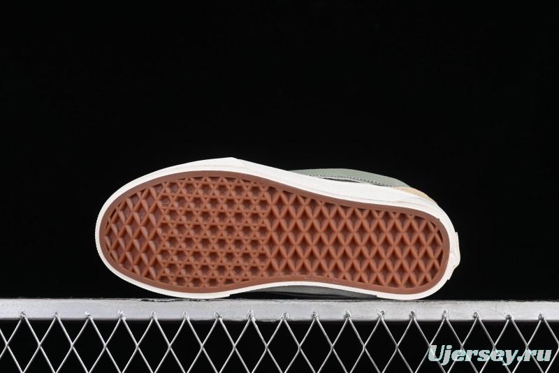 Vans Classics Knu Skool Desert Gray Green Chunky Tongue Bread Shoes - VN0007QC0WD