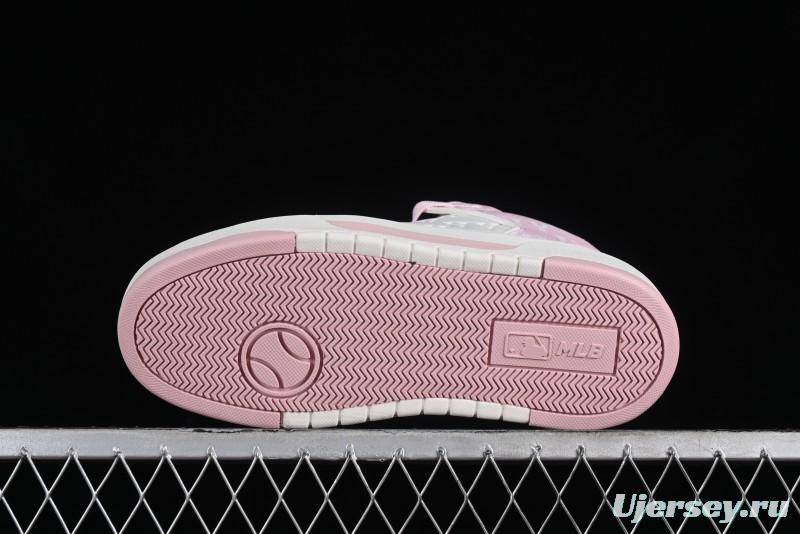 MLB NY Chunky Liner New York Yankees Velcro Print Logo Lightweight Platform Casual Sneakers - 3ASXCMM4N50PKS