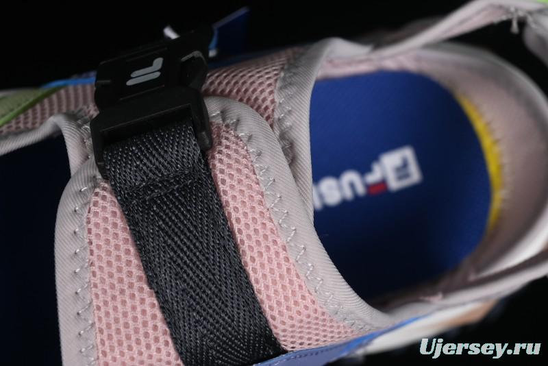 Fila Fusion Thick Sole Hard Candy Sandals - T12W421403FRB