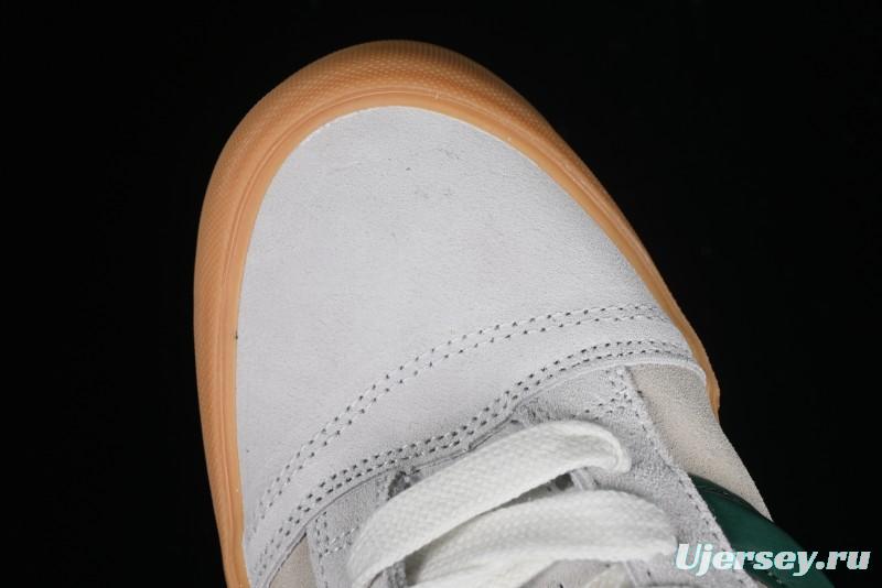 Vans Knu-Skool VR3 Lx Low-Top Retro Sneakers in Grey Green with Gum Sole - VN000CS0DWM