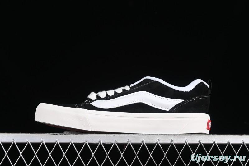 Vans Classics Knu Skool Retro Skate Shoes with Chunky Silhouette - VN0009QCBF2