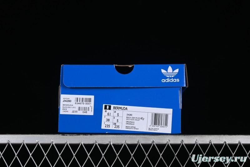 Adidas Originals Bermuda JI4280 Anti-Slip Wear-Resistant Lightweight Low-Top Skate Shoes