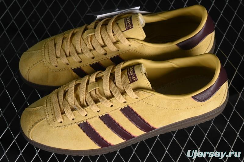 Adidas Originals Bermuda JI4279 Suede Slip-Resistant Lightweight Low-Top Sneakers - JI4279