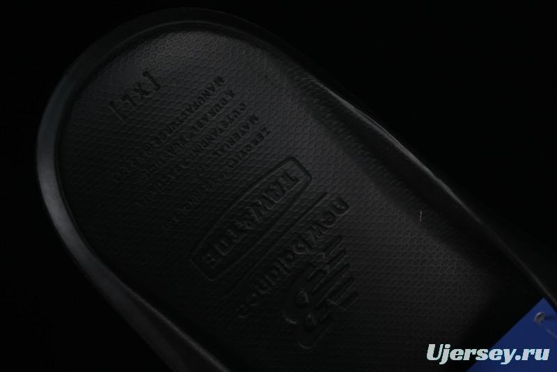 New Balance NB x TAW&TOE Collaboration Black Ultra-Soft Cloud Cushion Beach Sandals Flip Flops - SD5601GBK