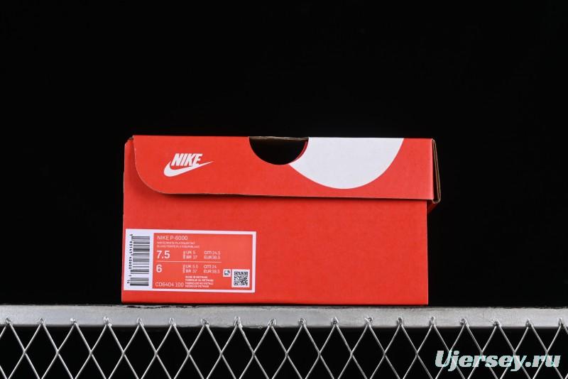 Nike P-6000 Retro Casual Sneaker Dad Shoes with Layered Design - CD6404-100