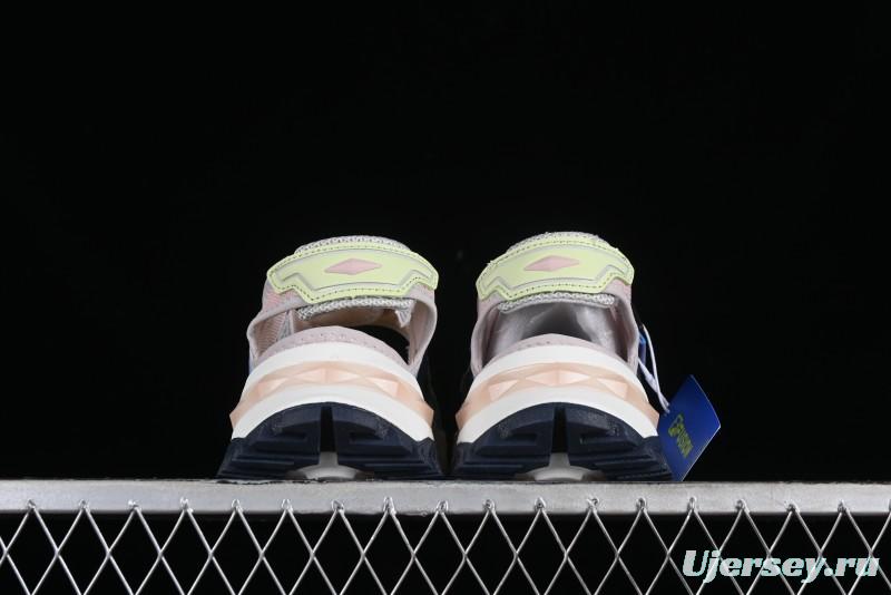 Fila Fusion Thick Sole Hard Candy Sandals - T12W421403FRB