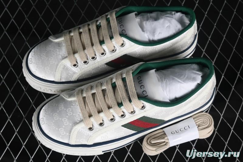 Gucci Tennis 1977 Print Sneaker Retro Casual Sports Canvas Shoes - 02JPO9064