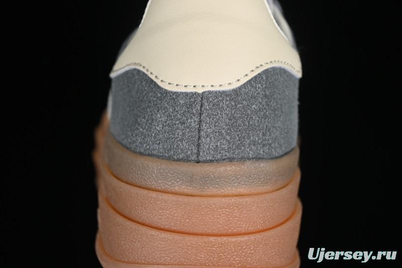 Adidas Originals Gazelle Bold IE0428 Low-Top Sneakers with Thick Sole for Casual Wear, Anti-Slip and Durable - IE0428