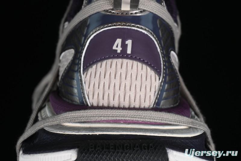 Balenciaga Phantom Sneaker 10th Generation Lace-Up Running Shoes with Transparent Heel Strap - W3XL51269