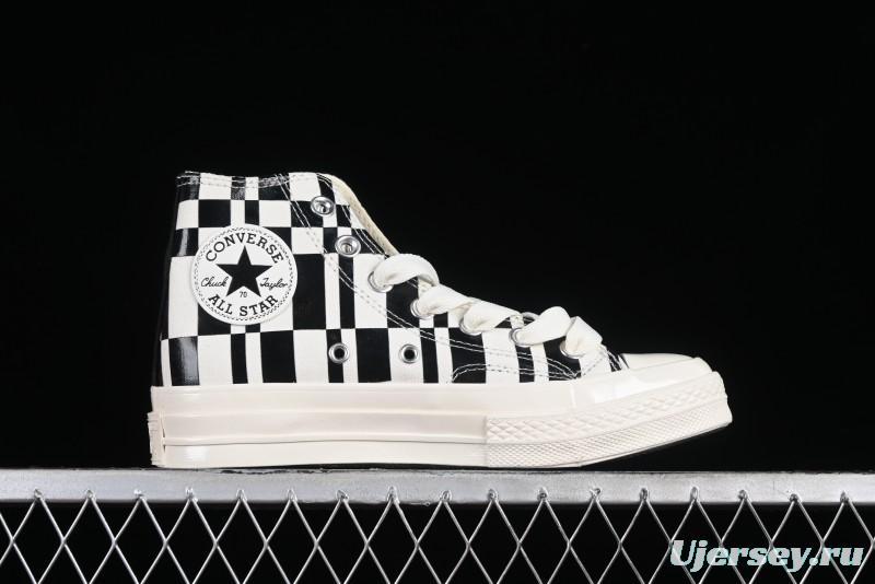 Converse 1970s Summer New Checkerboard High Top Casual Canvas Shoes - A08764C