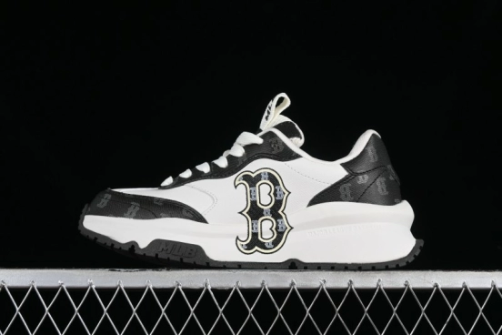 New York Yankees MLB Chunky Runner Basic Lightweight Casual Sneakers - 3ARNCRD4N43BKS