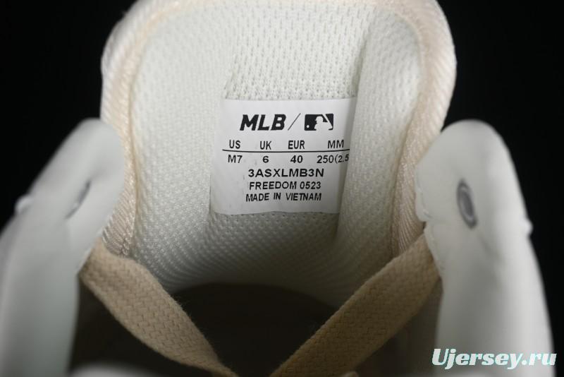 MLB Chunky Liner Metal Senior Series Lightweight Platform Casual Sneakers with 6cm Height Increase - 3ASXCLX4N50WHS