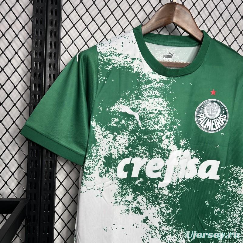 24/25 Palmeiras Special Edition White And Green Jersey