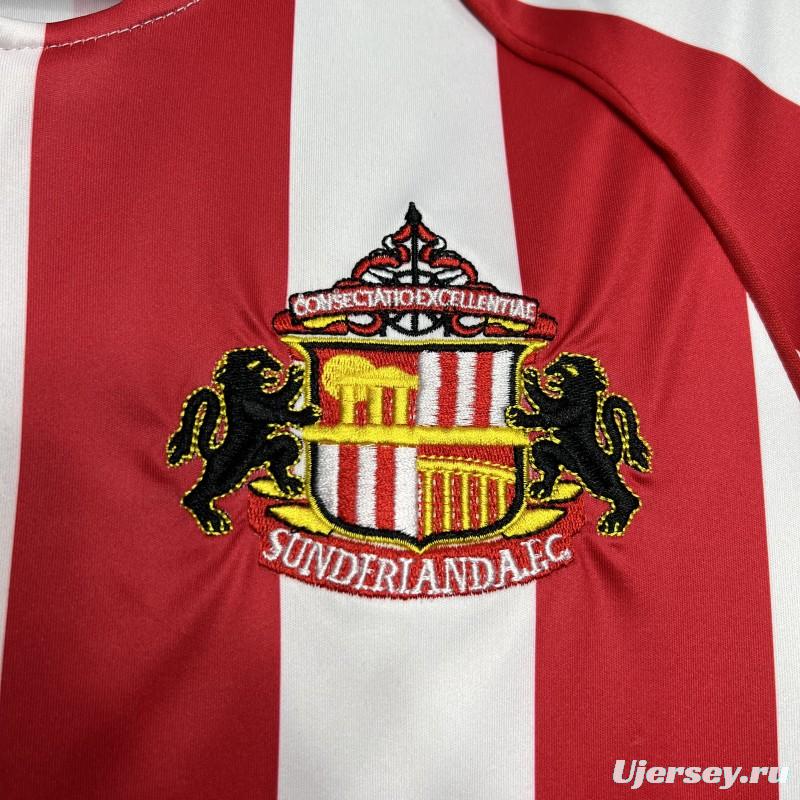 Retro 05/06 Sunderland Home Jersey