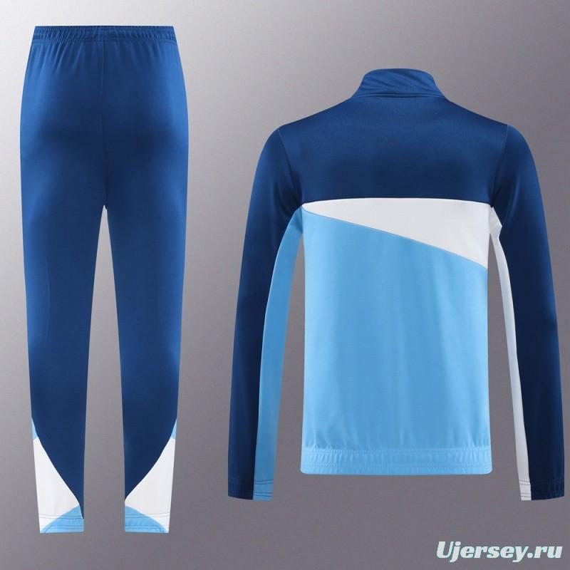 24/25 Olympique Marseille Full Zipper Jacket +Long Pants