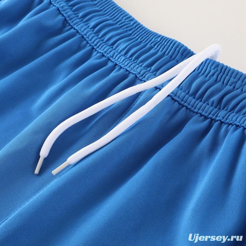 24/25 Adidas Original Blue Short Sleeve Jersey+Shorts