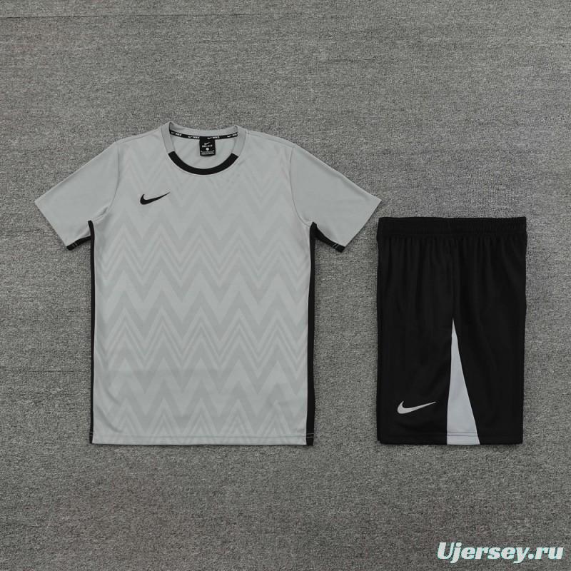 24/25 Nike Grey Short Sleeve Jersey+Shorts